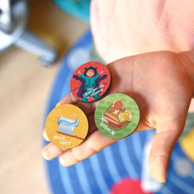 3 magnesy na ręce dziecka 3 magnesy na ręce dziecka