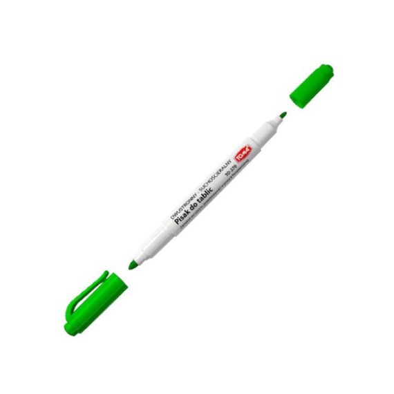 toma-to-270-green Marker suchościeralny Toma dwustronny zielony
